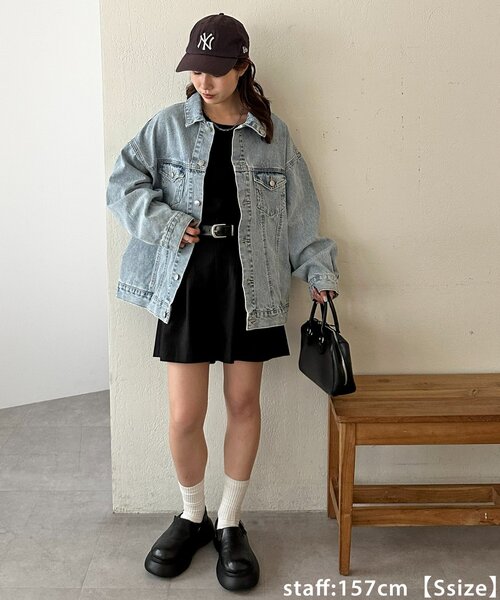 Discoat（ディスコート） ブルゾン アウター USコットンデニムビッグG