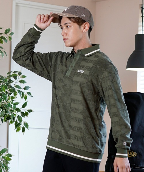 NEW ERA シャツ GOLF/ニューエラゴルフ 長袖シャツ/ポロシャツ