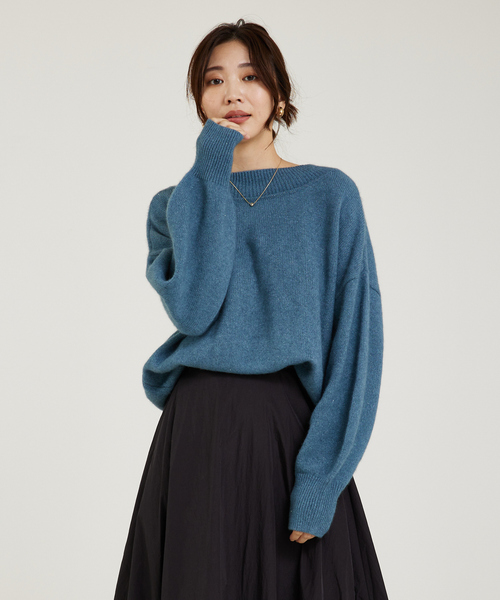 新品タグ付き　abahouse mavie ふわふわウール2wayラメニット abahouse mavie｜ふわふわウール2WAYラメニット | Rakuten