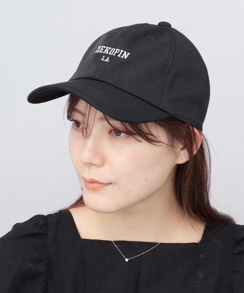 た*お様 レディースオールスター2025 川井萌 直筆サイン入りトコタン帽子 A.M.S. キャップ 帽子 デコピン刺繍 ポリツイルキャップ 深め