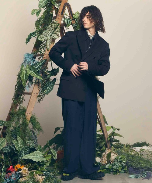 Maison Special ワイドスラックス MAISON SPECIAL スラックス 「UNISEX」「Italian Dead Stock