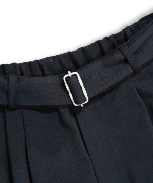 VOAAOV（ヴォアーブ） パンツ 「VOAAOV」BD JERSEY Belt Wide Short