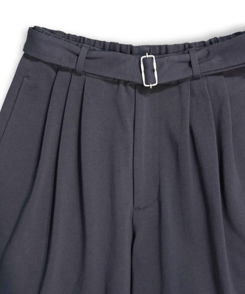 VOAAOV（ヴォアーブ） パンツ 「VOAAOV」BD JERSEY Belt Wide Short