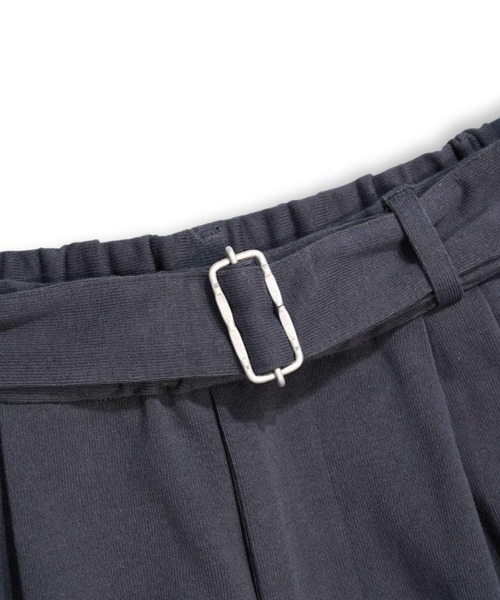VOAAOV（ヴォアーブ） パンツ 「VOAAOV」BD JERSEY Belt Wide Short