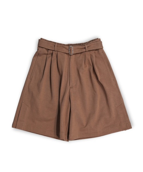 VOAAOV（ヴォアーブ） パンツ 「VOAAOV」BD JERSEY Belt Wide Short