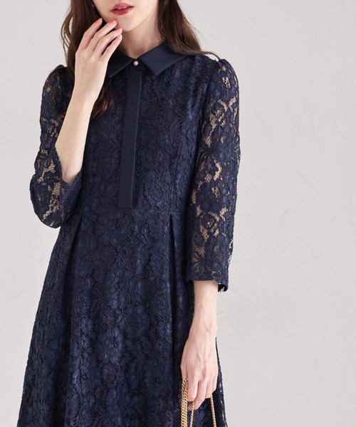 tocco closet（トッコ クローゼット） ワンピース パール釦パネル