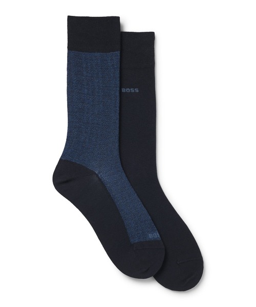 BOSS（HUGO BOSS） 靴下 ソックス2足セット レギュラーレングス