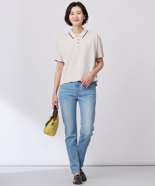 J.PRESS ポロシャツ ポロ 「洗える」DRY COTTON ニットポロ