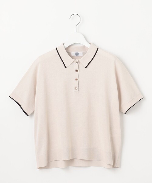 ポロシャツ ポロ 「洗える」DRY COTTON ニットポロ レディース J.PRESS ポロシャツ ポロ 「洗える」DRY COTTON ニットポロ