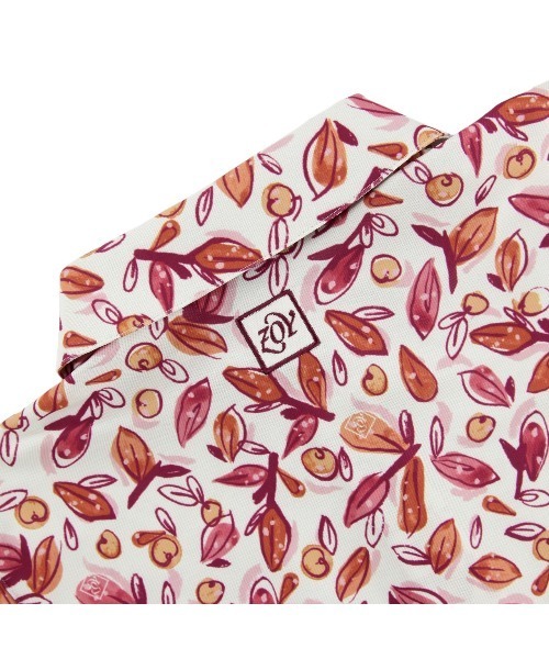 ZOY（ゾーイ） ブラウス シャツ WOMENS アップルリーフプリント