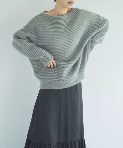 「Audrey and John Wad」 長袖ニット FREE ブラック レディース_画像3