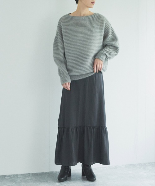 「Audrey and John Wad」 長袖ニット FREE ブラック レディース_画像9