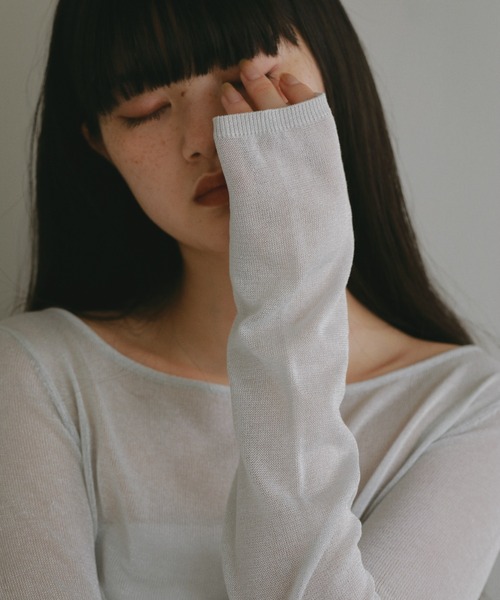 カーサフライン　グレー　ニット♡ CASA FLINE 「CASA FLINE」 長袖ニット FREE グレー レディース