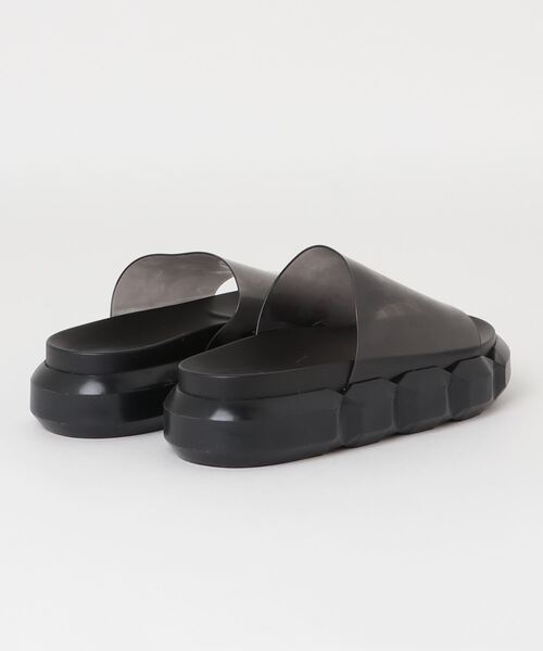 【大特価】CHARLES & KEITH ブラック厚底サンダル 37 CHARLES ＆ KEITH 「charles&keith」 ヒールサンダル 37