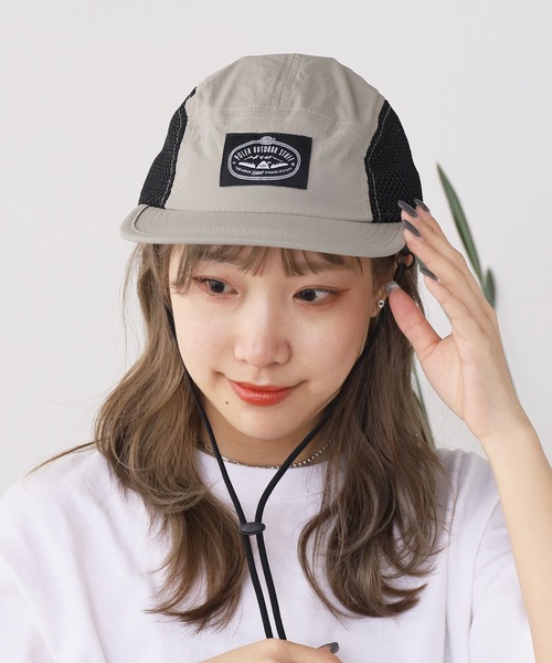 POLeR キャップ 帽子 POLeR/ポーラー 2WAY DRAW CORD CAP メンズ