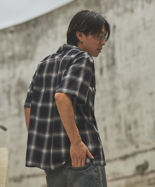 JOURNAL STANDARD J.S HOMESTEAD シャツ Stead / ステッド オンブレ