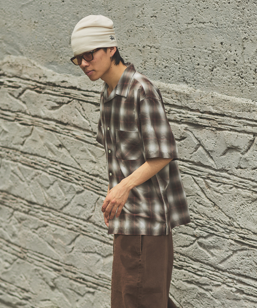 JOURNAL STANDARD J.S HOMESTEAD シャツ Stead / ステッド オンブレ