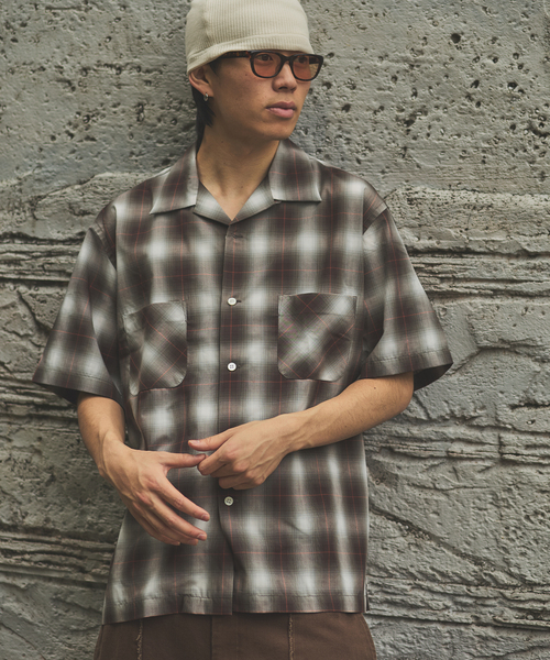 JOURNAL STANDARD J.S HOMESTEAD シャツ Stead / ステッド オンブレ