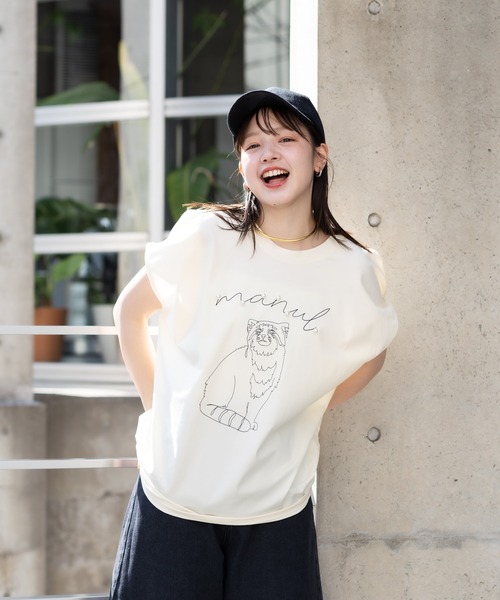 山猫まりん KATHARINE ROSS tシャツ 「meeny miny」「旭山動物園応援商品