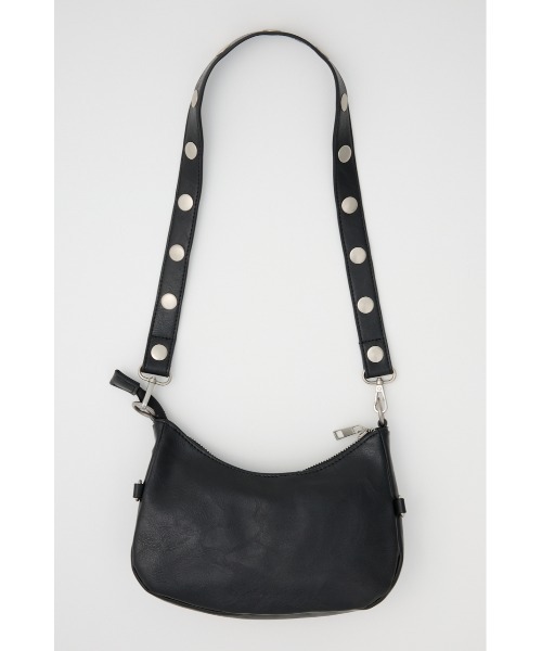LAGUA GEM ショルダーバッグ バッグ STUDS BELTED レディース