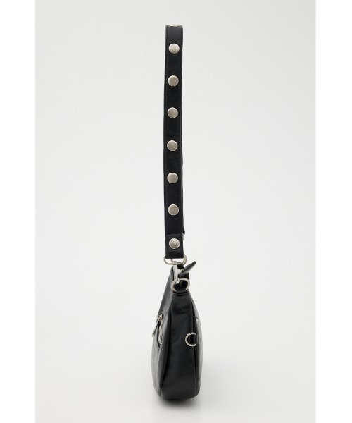 LAGUA GEM ショルダーバッグ バッグ STUDS BELTED レディース