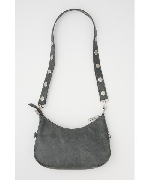 LAGUA GEM ショルダーバッグ バッグ STUDS BELTED レディース