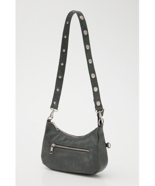 LAGUA GEM ショルダーバッグ バッグ STUDS BELTED レディース