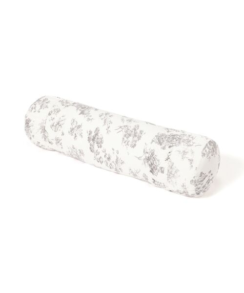 ☆美品Francfrancふわ柄ロングカバー＋生成カバー＋クッション1セット①☆ クロシェフラワー クッションカバー 400×250 ライトパープル（B