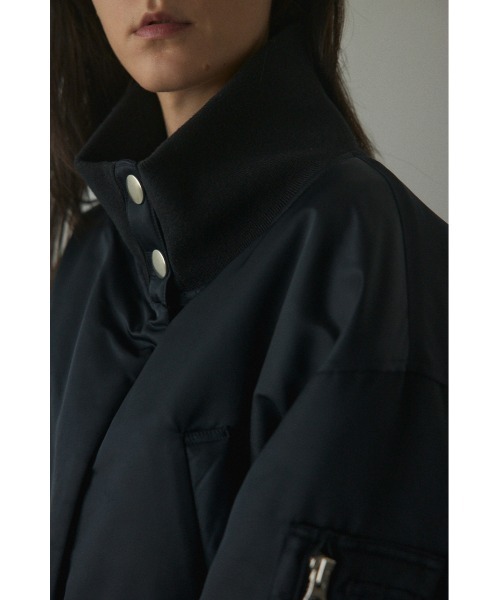 「BLACK BY MOUSSY」 ブルゾン FREE グレー レディース_画像7