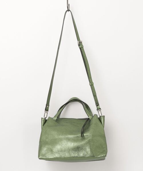 GIANNI CHIARINI 「GIANNI CHIARINI」 2WAYバッグ - レッド