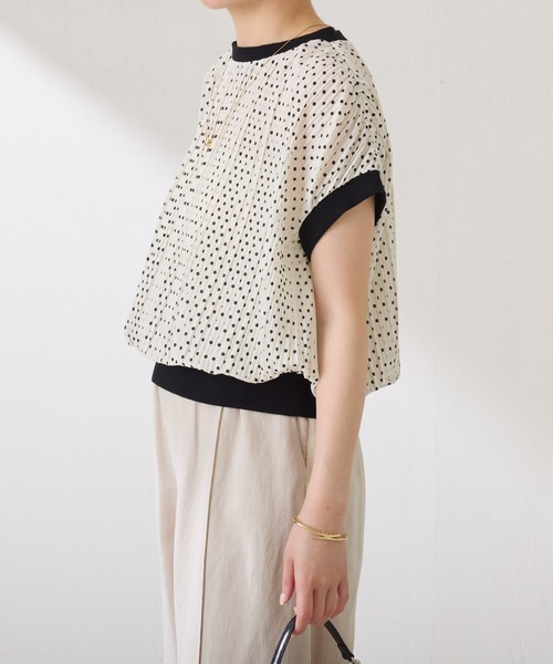 COLLAGE GALLARDAGALANTE シアートップス COLLAGE GALLARDAGALANTE シアートップス
