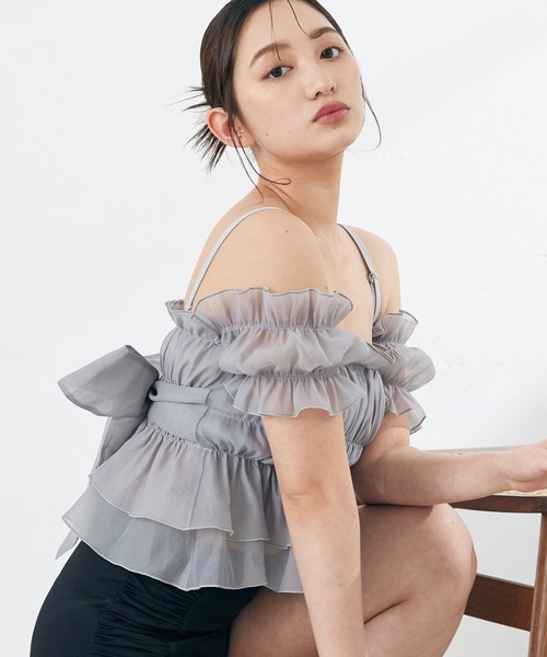 完売品 水着 モノキニ シースルー フリル チュール 体型カバー パッド付き 完売品 水着 モノキニ シースルー フリル チュール 体型カバー パッド