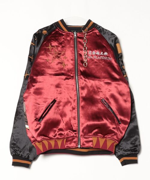 スカジャン 「JOJO/ジョジョ」承太郎スカジャン「Z」 レディース