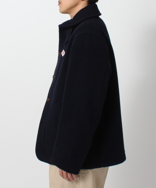 Danton（ダントン） ピーコート 40 チャコールグレー メンズ