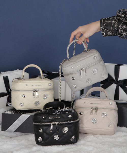JILL by STUART 「JILL STUART」 2WAYバッグ FREE グレー