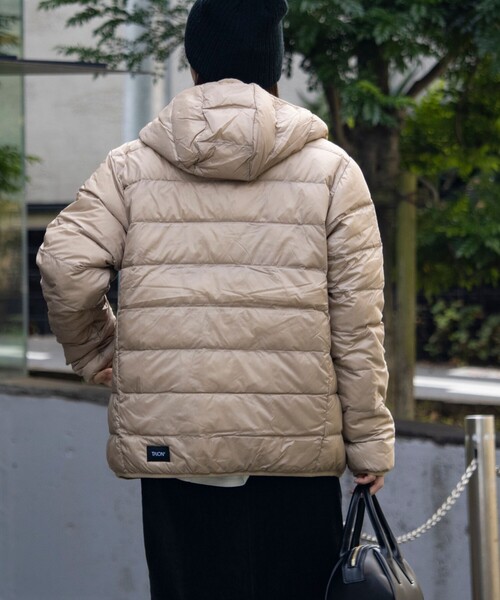 TAION（タイオン） ダウンジャケット X-LARGE ベージュ メンズ