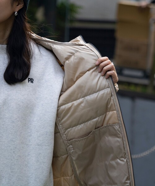 TAION（タイオン） ダウンジャケット X-LARGE ベージュ メンズ