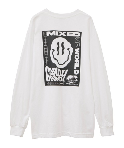 Candy Stripper（キャンディーストリッパー） tシャツ MAD CANDY L/S T