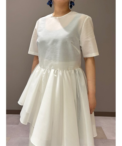 ADORE（アドーア） ブラウス シャツ スパンオーガンジーブラウス