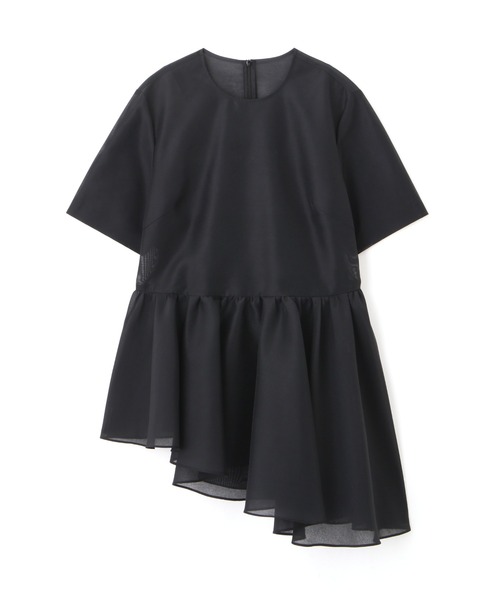 アドーア 25AW スパンオーガンジーブラウス プルオーバー 半袖 38 ADORE - アドーア 25AW スパンオーガンジーブラウス プルオーバー 半袖