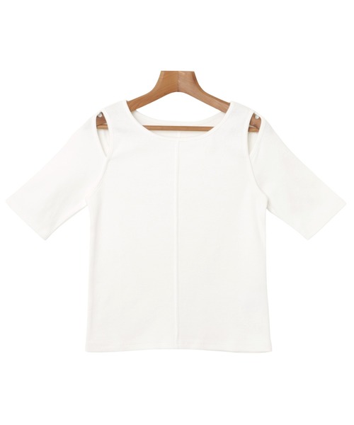 「andme」 「alma design」半袖カットソー M ブラック レディース