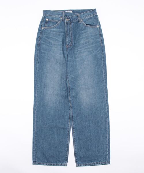 「LOWRYS FARM」 加工デニムパンツ SMALL ブルー レディース