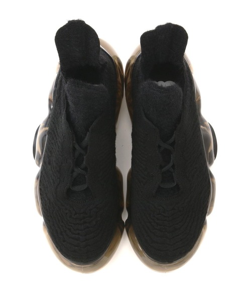 grounds 「grounds」 ハイカットスニーカー 37 ブラック メンズ