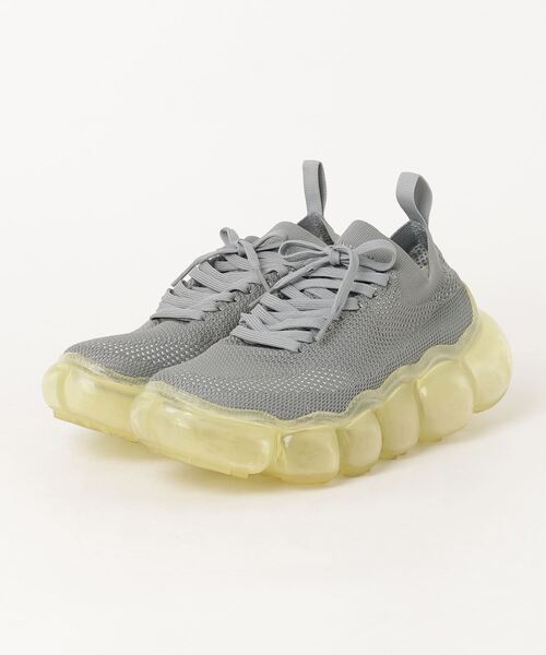 grounds 「grounds」 シューズ 24cm グレー レディース : ZOZOTOWN