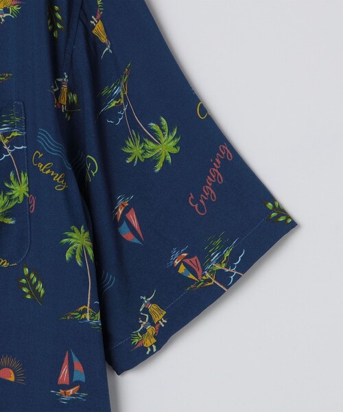 「SHIPS Colors」 半袖シャツ MEDIUM ライトホワイト メンズ_画像6