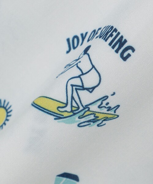 「SHIPS Colors」 半袖シャツ MEDIUM ライトホワイト メンズ_画像9