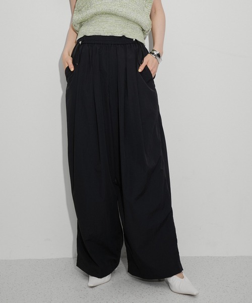 ADAM ET ROPE'（アダムエロペ） イージーパンツ 36 ブラック