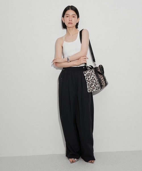 ADAM ET ROPE'（アダムエロペ） イージーパンツ 36 ブラック