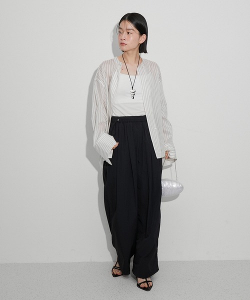 ADAM ET ROPE'（アダムエロペ） イージーパンツ 36 ブラック