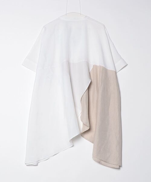 「loaf」 半袖ブラウス「-コラボ」 ONE SIZE ホワイト レディース_画像2